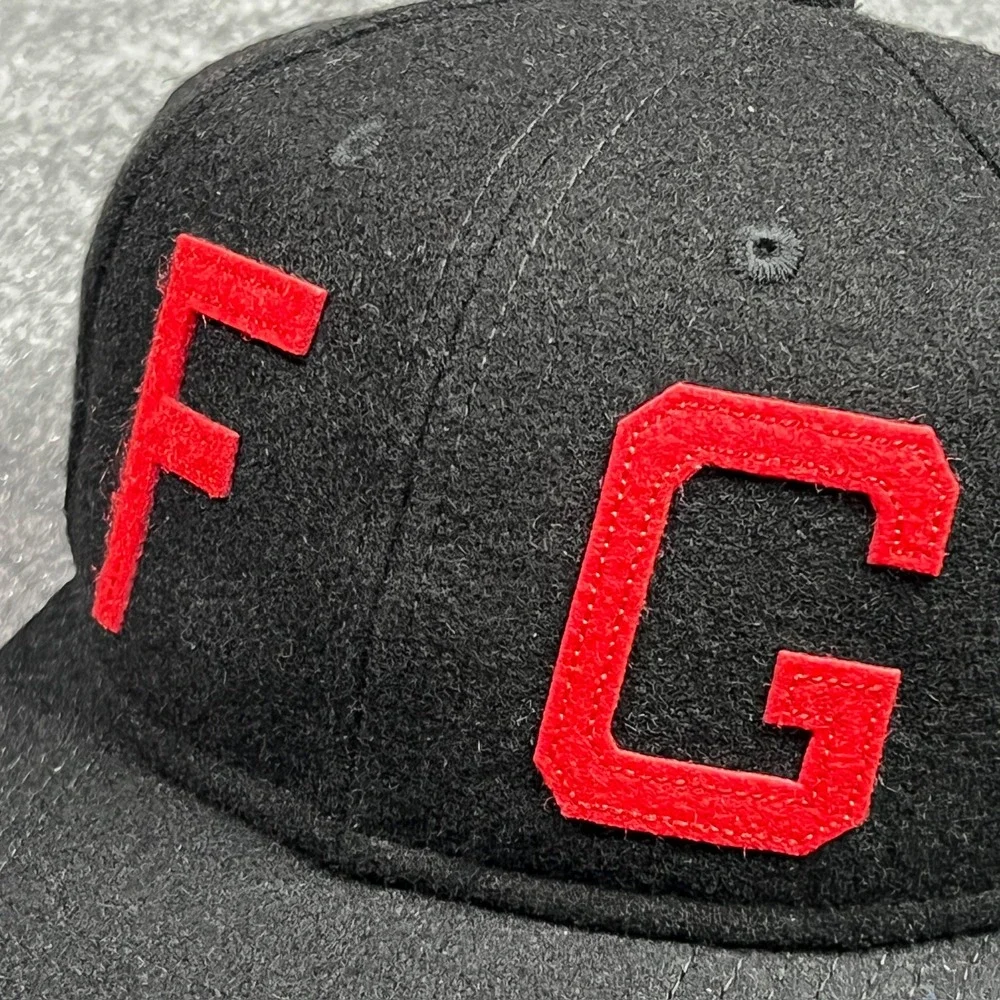 New Era x‎ Fear of God Black Kansas City Monarchs 9FORTY Men's Adjustable Hat FG